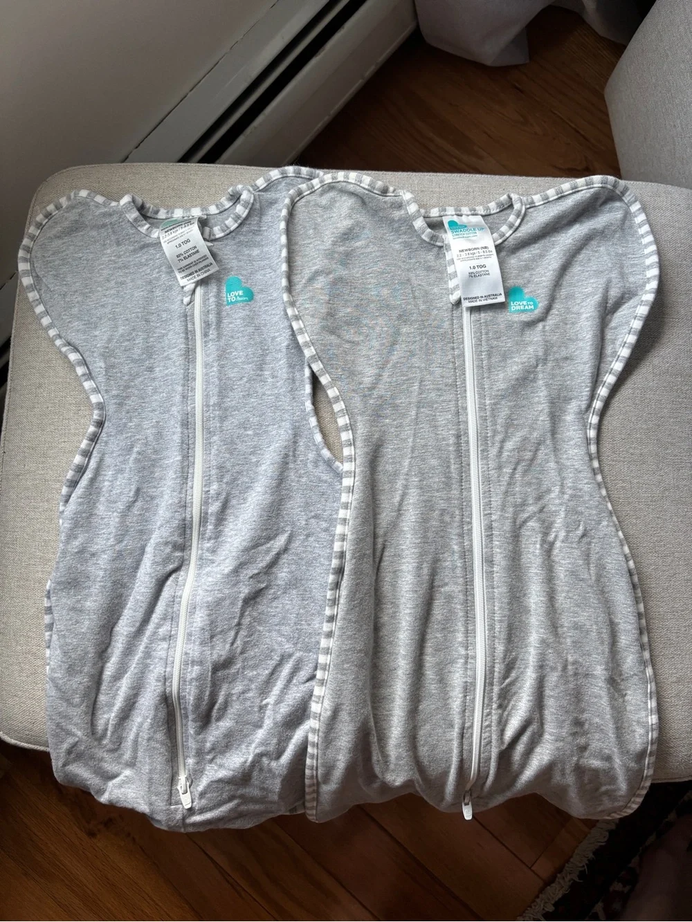 2 Love to Dream Newborn Sleep Sacks